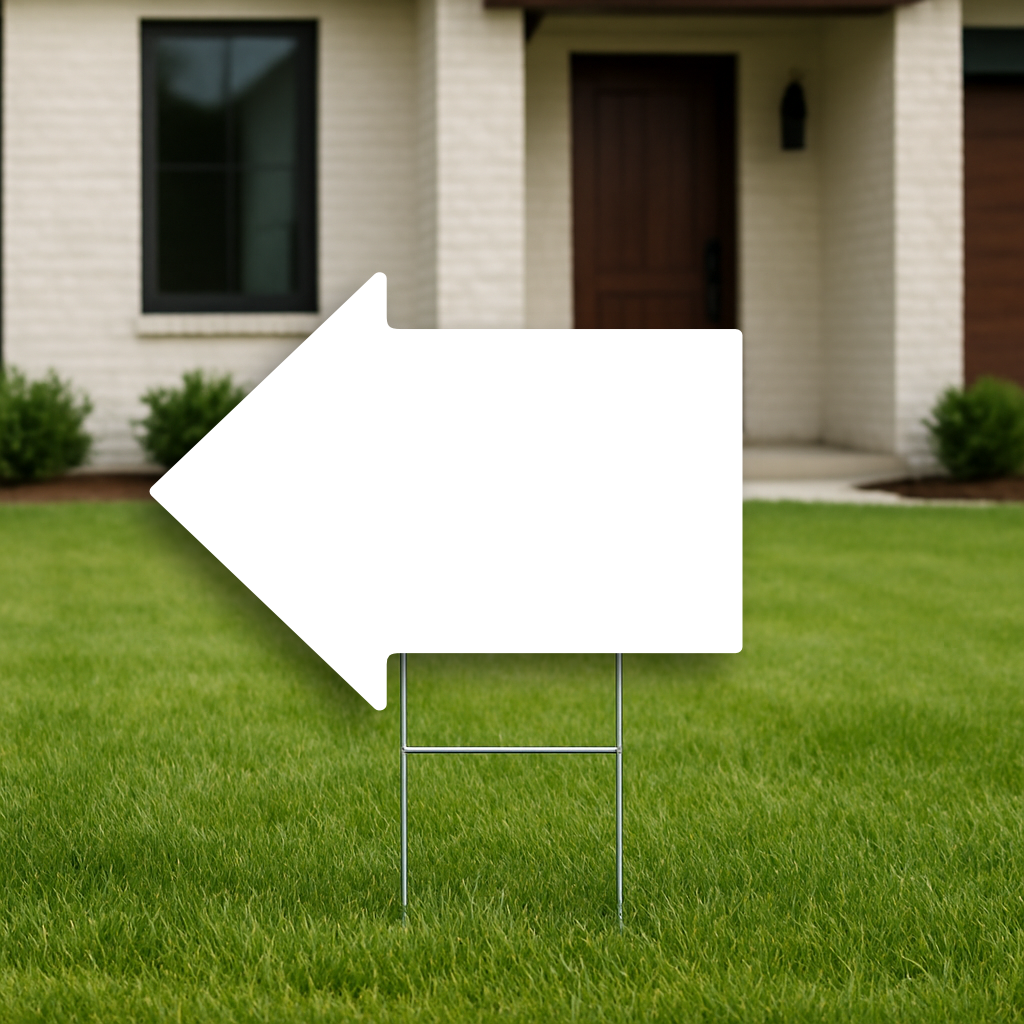 Shaped Yard Signs