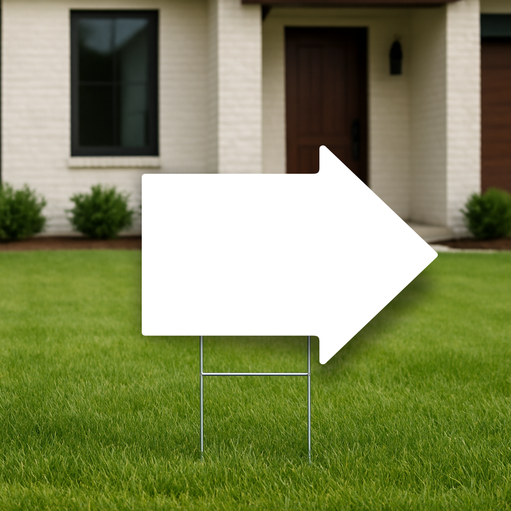 Shaped Yard Signs