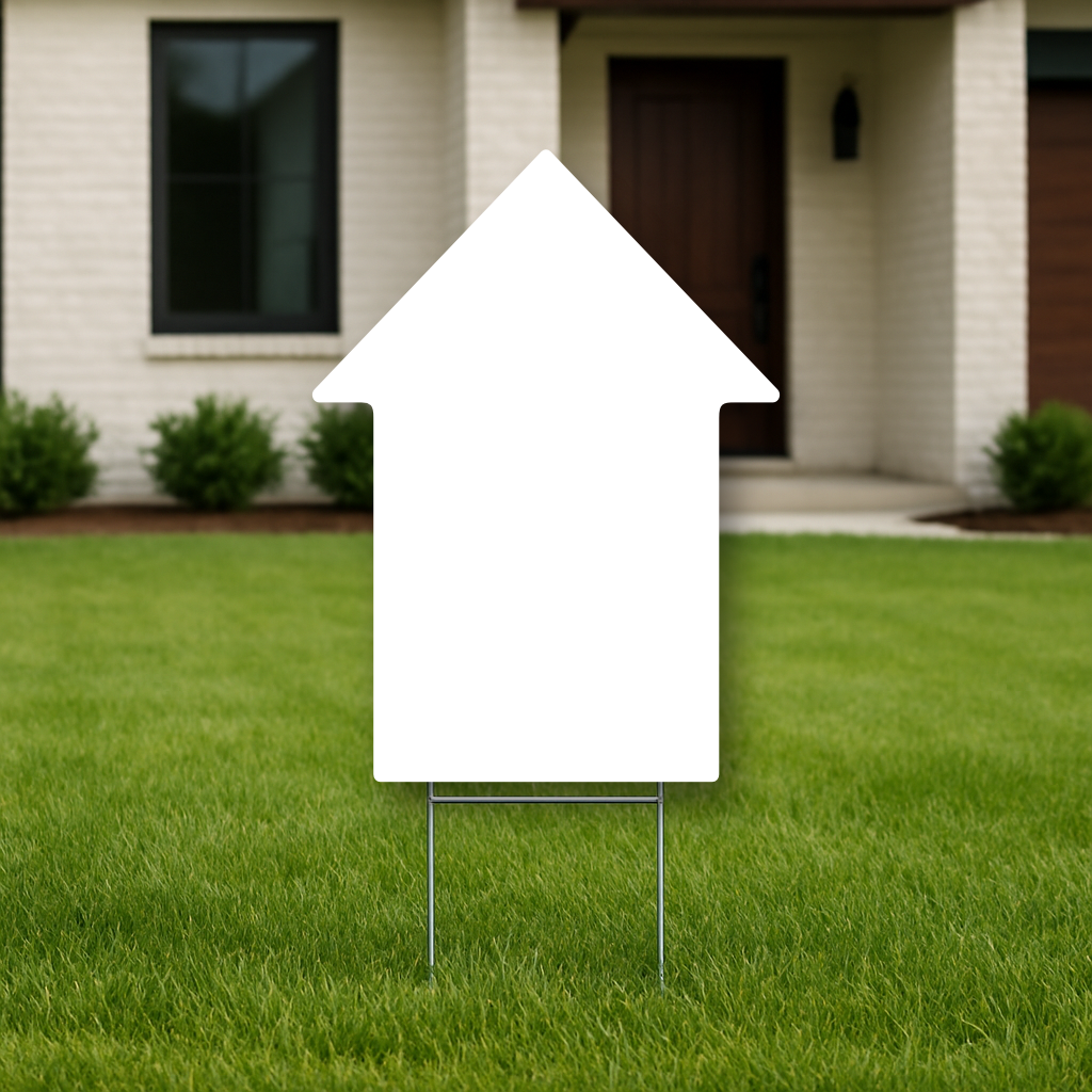 Shaped Yard Signs
