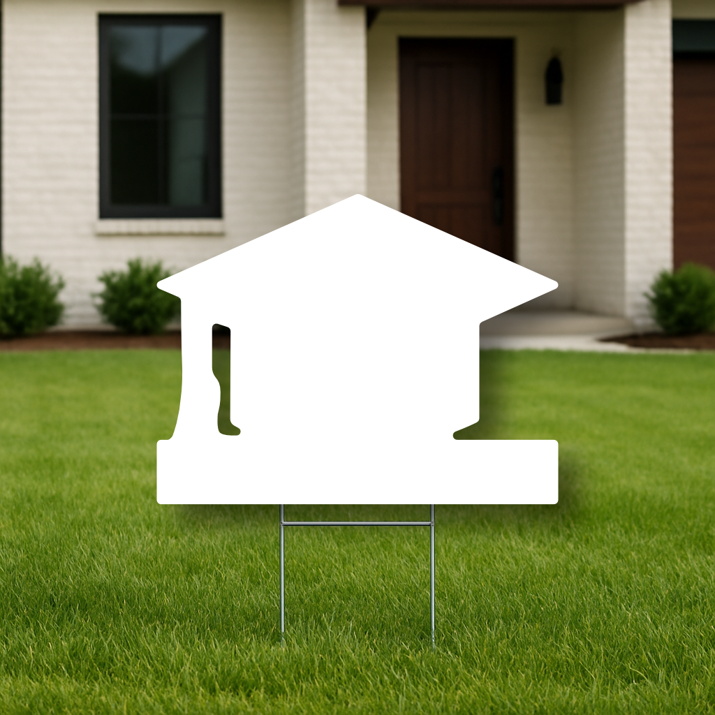 Shaped Yard Signs