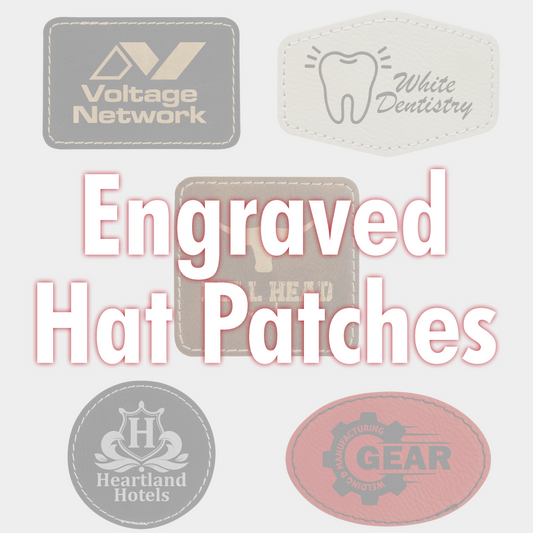 Engraved Hat Patches